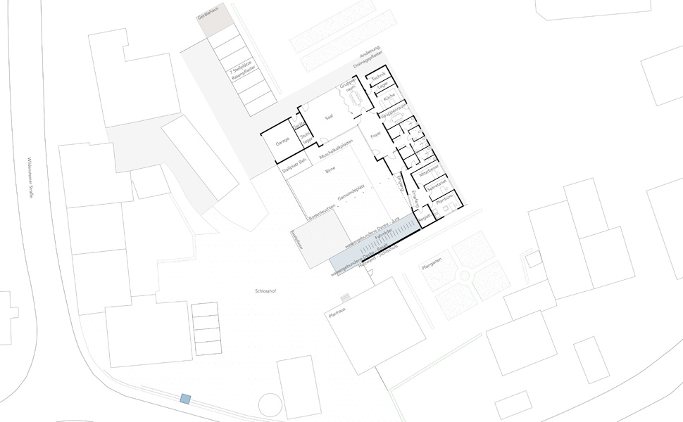 Neubau eines katholischen Gemeindehauses Fichtenau