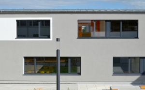 Neubau Bürgerhaus mit Mensa und Neubau Andreas-Fröhlich-Schule