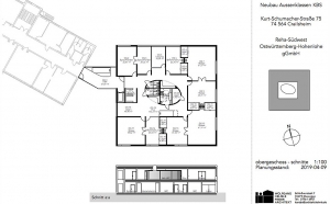 Neubau für die Außenklassen/ kooperativen Organisationsformen der Konrad-Biesalski-Schule in Crailsheim